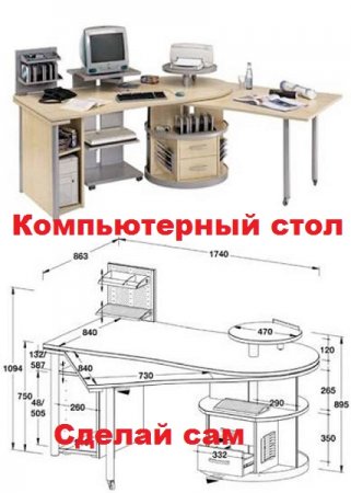 Сделай сам. Компьютерный стол