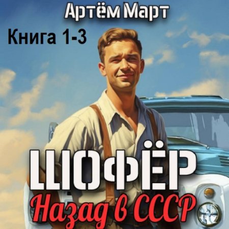 Артём Март - Шофёр. Назад в СССР. Книга 1-3 (Фантастика, Попаданцы, Аудиокнига)